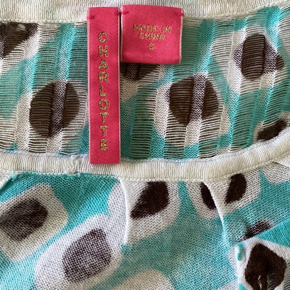 Charlotte • 3/4 Printed Cardigan • small - Picture 5 of 6